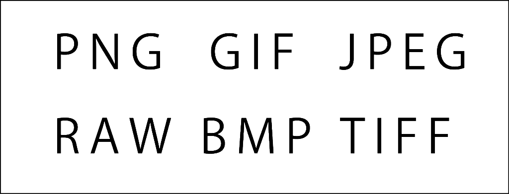 絶対覚えておきたい６つの画像形式の拡張子の種類と特徴