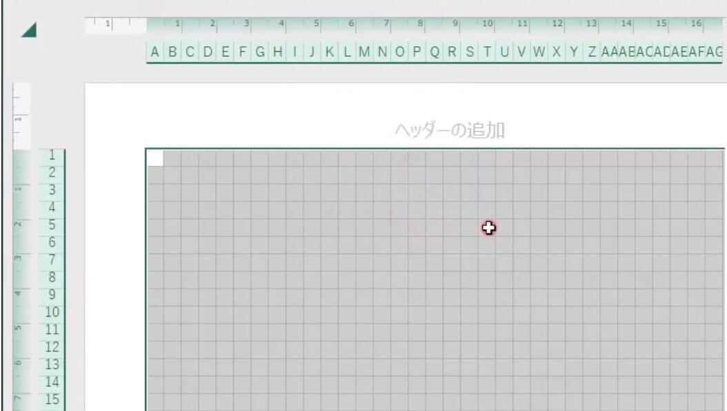 Excel方眼紙の超簡単な作り方 5mmで印刷する方法