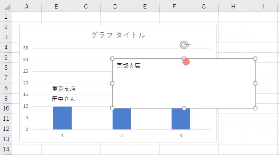 Excelで透明なテキストボックスの作り方【文字を自由自在に配置 